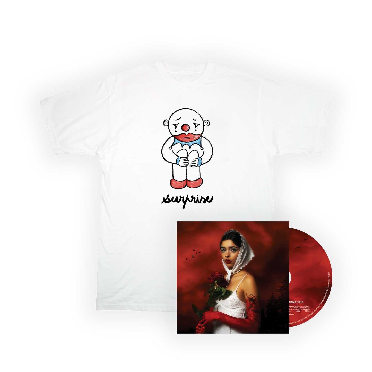 T-shirt + CD "Le plus beau des monstres"